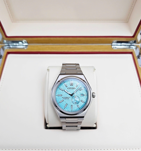 Đồng Hồ Nam Citizen Automatic Zenshin Mechanical Super Titanium NJ0180-80M