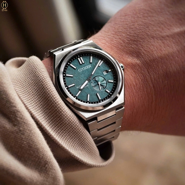 Đồng Hồ Nam Citizen Automatic Zenshin Mechanical Super Titanium NJ0180-80X