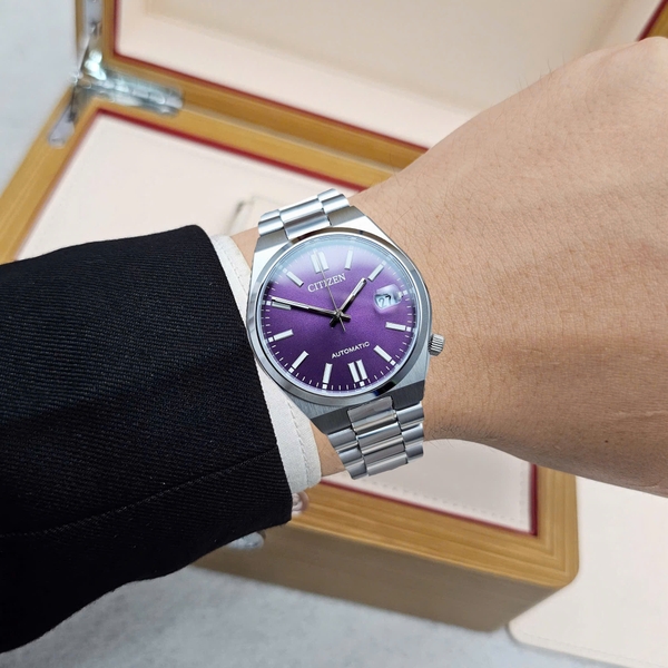 Đồng Hồ Unisex Citizen Automatic Tsuyosa 37mm Mechanical NJ0200-50W