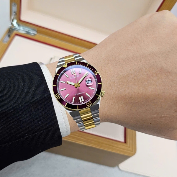 Citizen Automatic Tsuyosa Shore Mechanical red NJ0234-58X