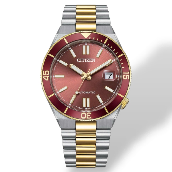 Đồng Hồ Nam Citizen Automatic Tsuyosa Shore Mechanical red NJ0234-58X