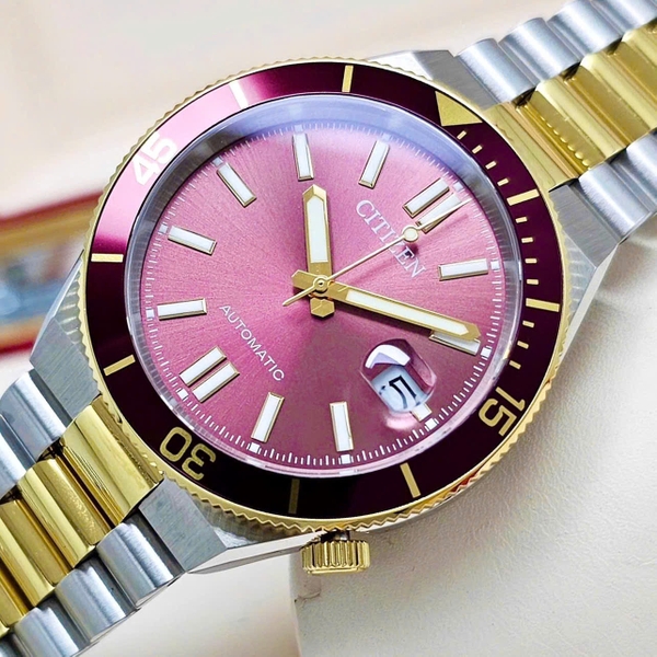 Citizen Automatic Tsuyosa Shore Mechanical red NJ0234-58X