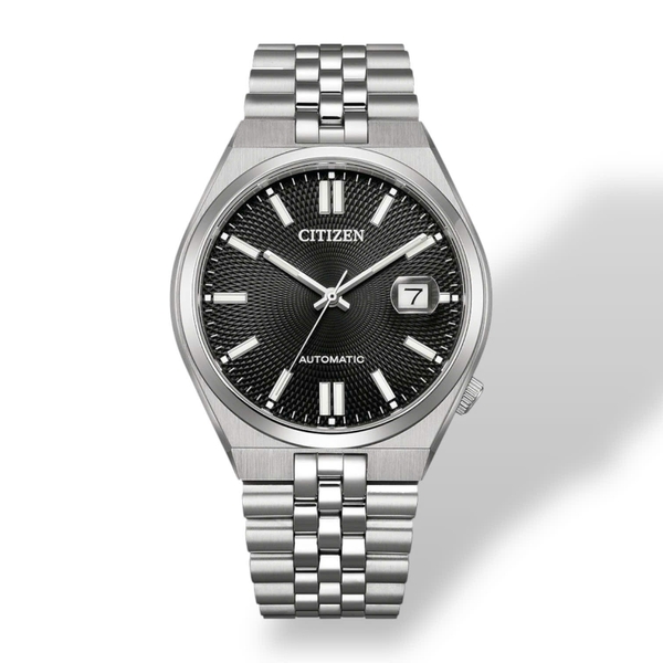 Đồng Hồ Nam Citizen Automatic Tsuyosa 60 Black NK0020-55E