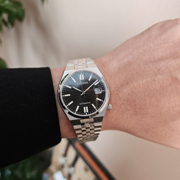 Đồng Hồ Unisex Citizen Automatic Tsuyosa 60 37mm NK0030-51E