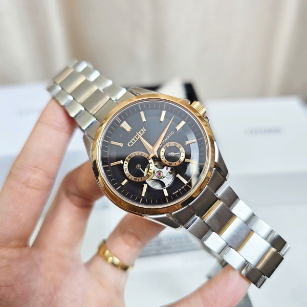 Đồng Hồ Nam Citizen Automatic Open Heart NP1014-51E
