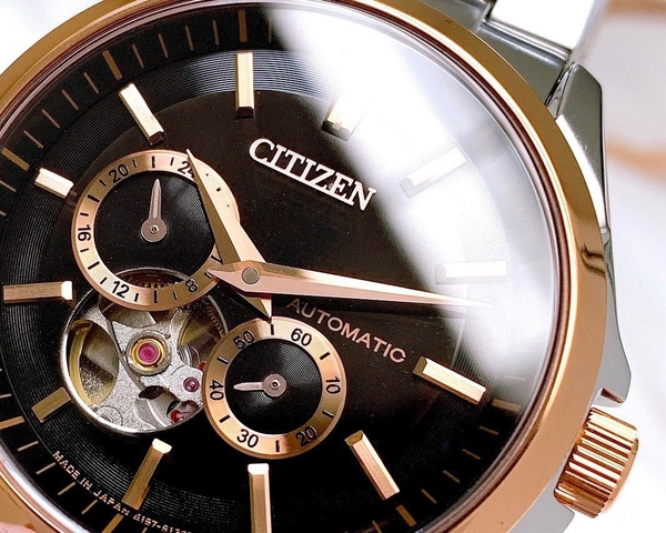Đồng Hồ Nam Citizen Automatic Open Heart NP1014-51E 