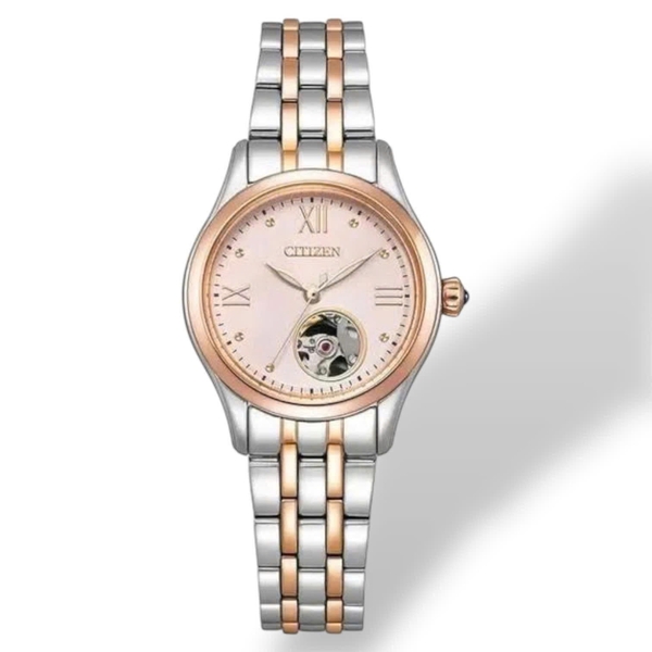 Đồng Hồ Nữ Citizen Automatic Open Heart PR1044-87X