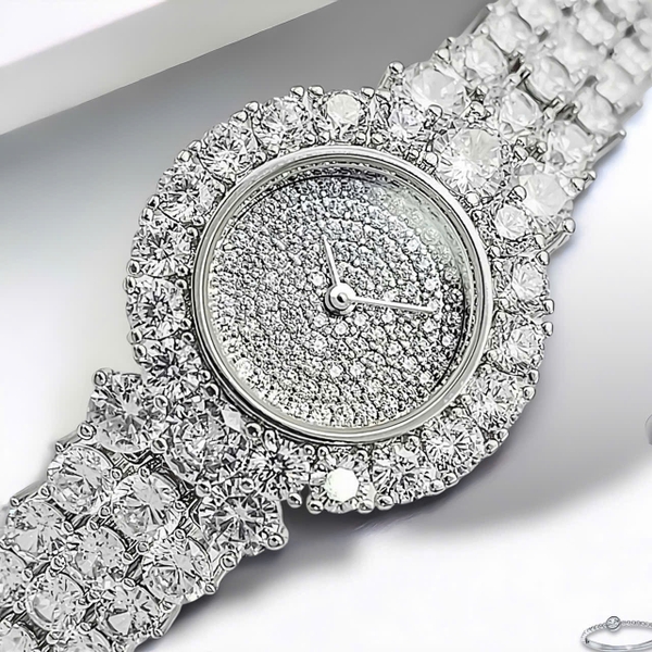 Đồng Hồ Nữ Royal Crown Quartz Đính Đá R2064 