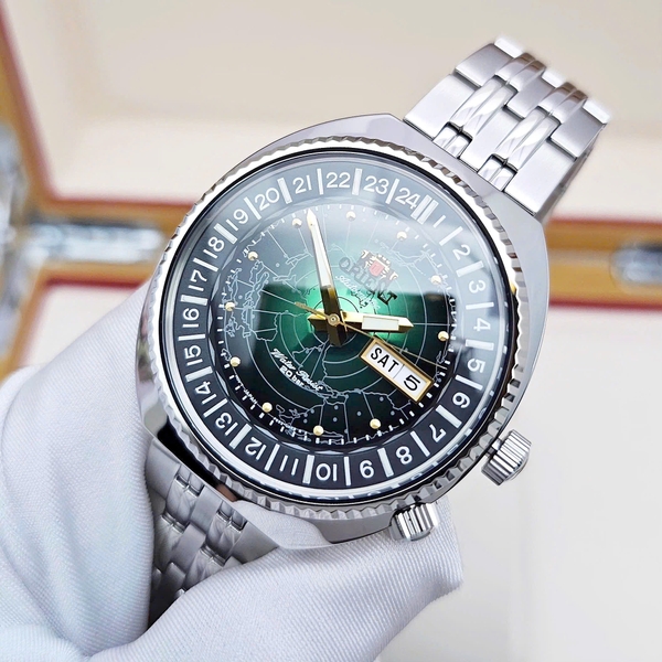 Orient Automatic Revival World Map RA-AA0E02E39B (RA-AA0E02E19B)