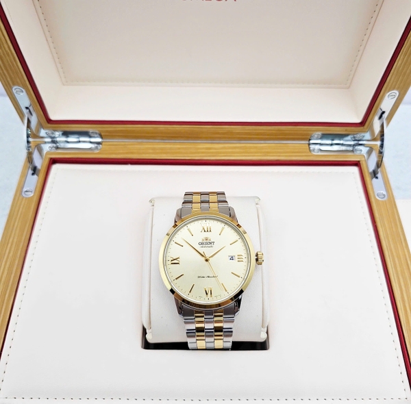 Đồng Hồ Nam Orient Automatic Symphony 4 Demi Gold RA-AC0F08G10B RA-AC0F08G30B