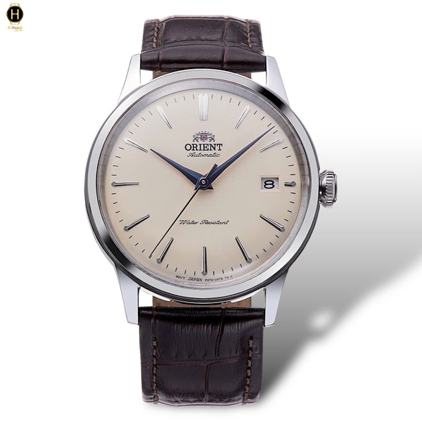 Đồng Hồ Nam Orient Automatic Classic Bambino RA-AC0M04Y30B ( RA-AC0M04Y ) ( RA-AC0M04Y10B ) Dây Da Nâu Mặt Trắng Ngà