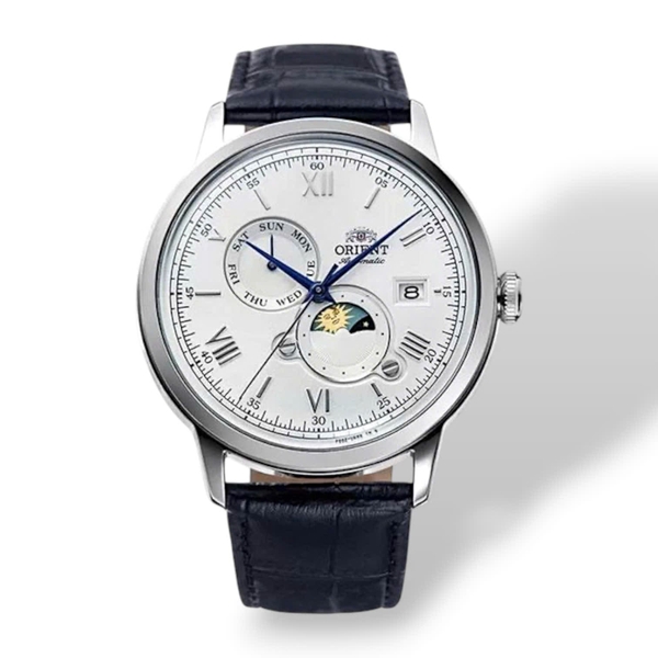 Đồng Hồ Nam Orient Automatic Classic Sun and Moon RA-AK0802S30B ( RA-AK0802S10B )