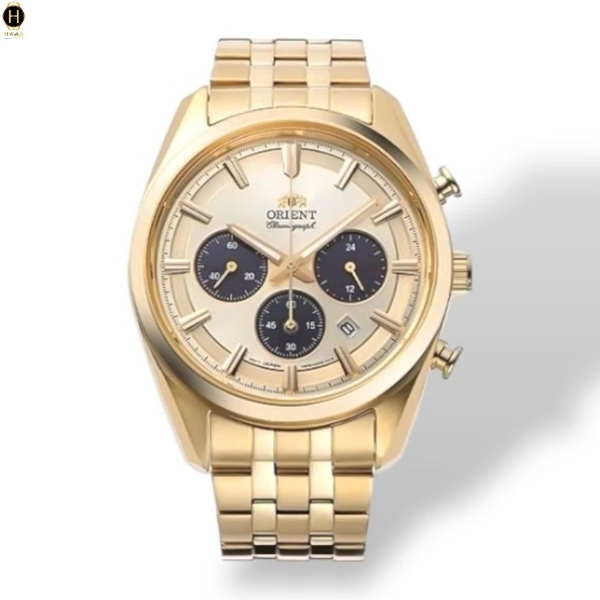 Đồng Hồ Nam Orient Quartz Solar Contemporary Chronograph RA-TX0301G10B