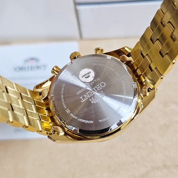 Orient Quartz Solar Contemporary Chronograph RA-TX0301G10B