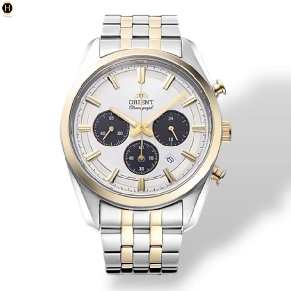 Đồng Hồ Nam Orient Quartz Solar Contemporary Chronograph RA-TX0302S10B