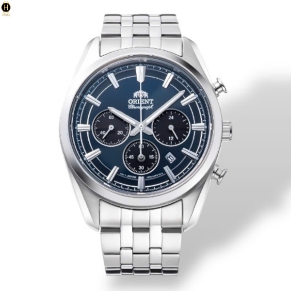 Đồng Hồ Nam Orient Quartz Solar Contemporary Chronograph RA-TX0303L10B