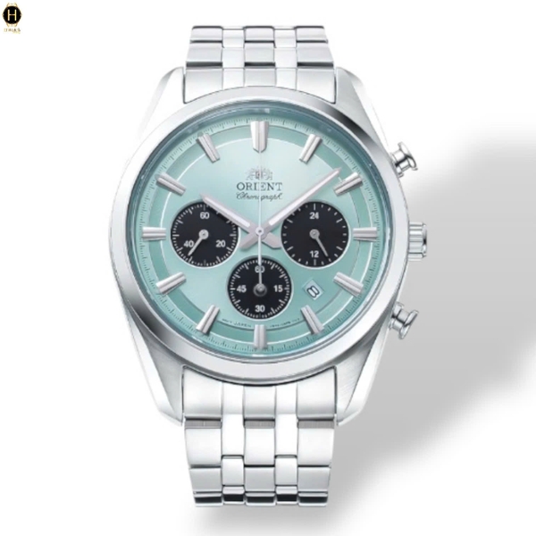 Đồng Hồ Nam Orient Quartz Solar Contemporary Chronograph RA-TX0304L10B