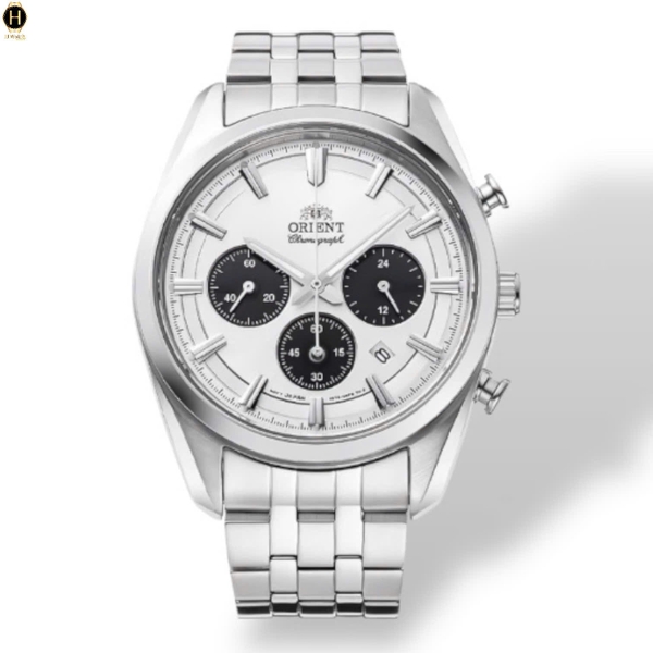 Đồng Hồ Nam Orient Quartz Solar Contemporary Chronograph RA-TX0305S10B