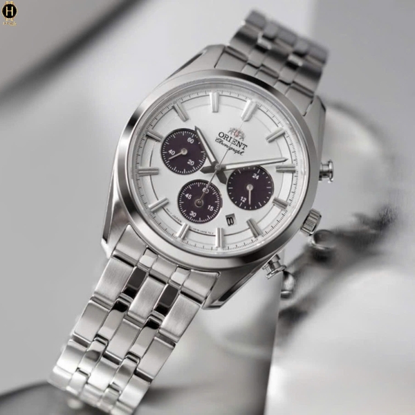 Orient Quartz Solar Contemporary Chronograph RA-TX0305S10B