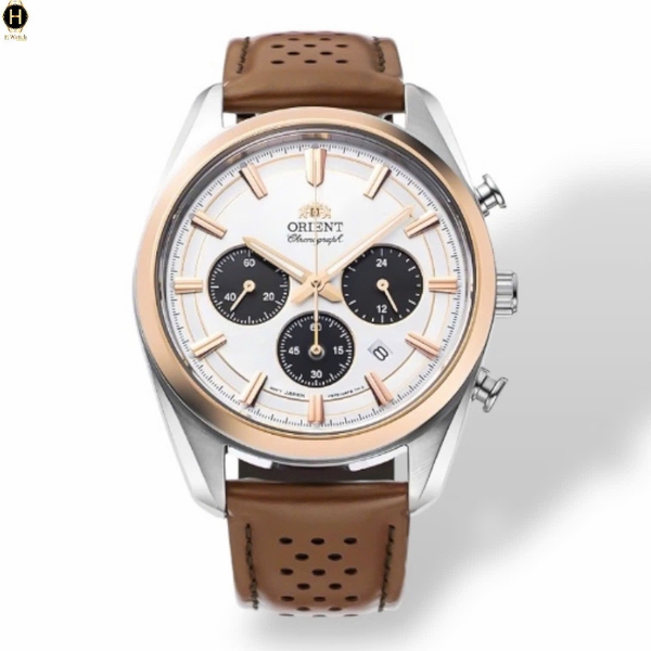 Đồng Hồ Nam Orient Quartz Solar Contemporary Chronograph RA-TX0306S10B