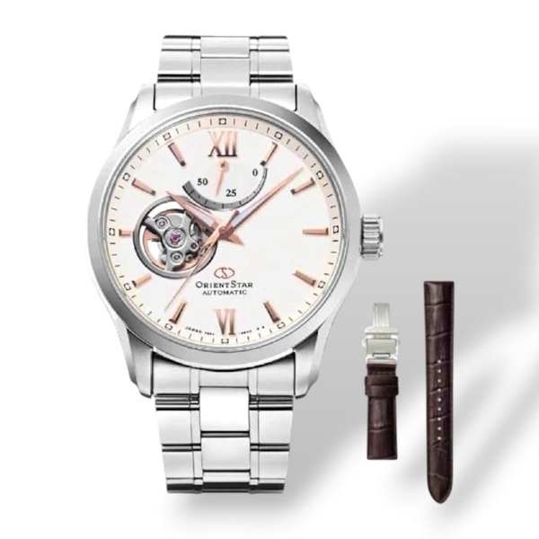 Đồng Hồ Nam Orient Star Automatic Open Heart RK-AT0024S