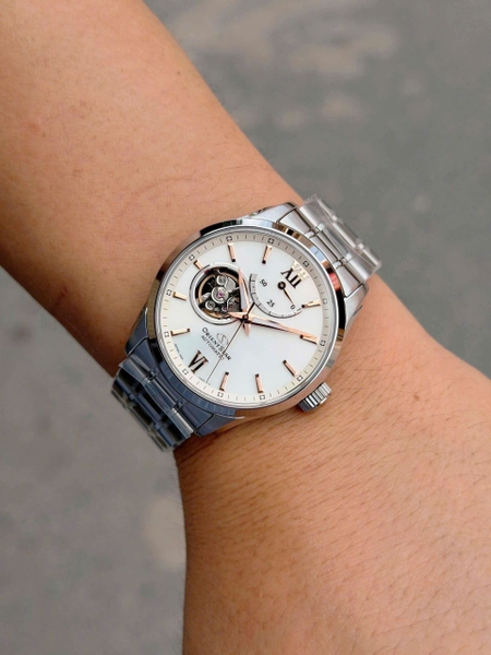 Đồng Hồ Nam Orient Star Automatic Open Heart RK-AT0024S