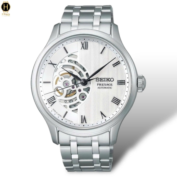 Đồng Hồ Nam Seiko Automatic Presage White SARY251