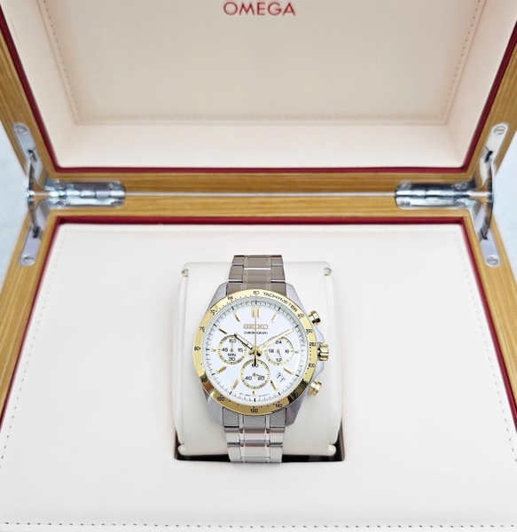 Seiko Quartz Chronograph Tachymeter Spirit SBTR024 