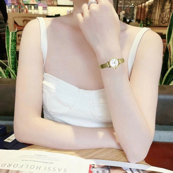 Đồng Hồ Nữ Casio Quartz Sheen SHE-4060GL-9AUDF