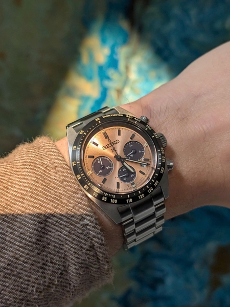 Đồng Hồ Nam Seiko Quartz Solar Prospex Diver Speedtimer Limited Edition SSC951 Limited Ed 1000
