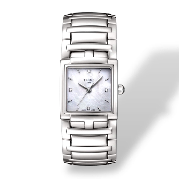 Đồng Hồ Nữ Tissot Quartz Square Diamond T051.310.11.116.00