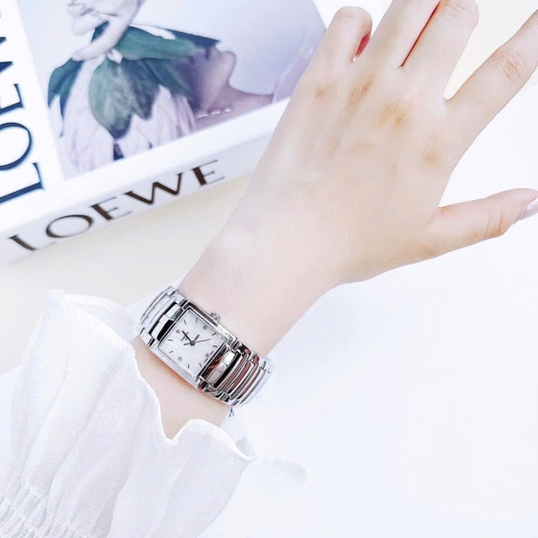 Đồng Hồ Nữ Tissot Quartz Square Diamond T051.310.11.116.00