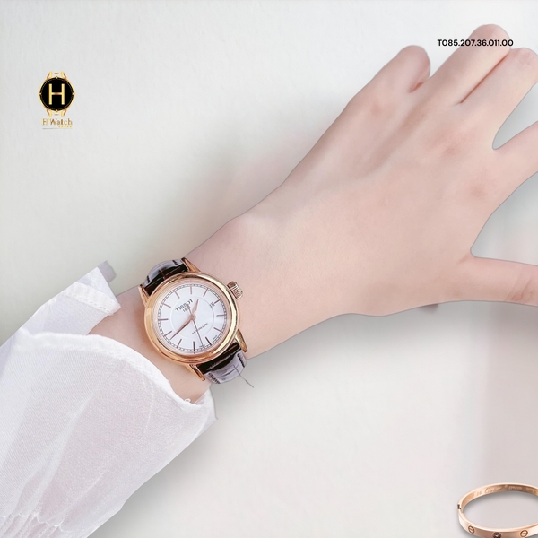 Đồng Hồ Nữ Tissot Automatic Carson T085.207.36.011.00 ​( T0852073601100 )