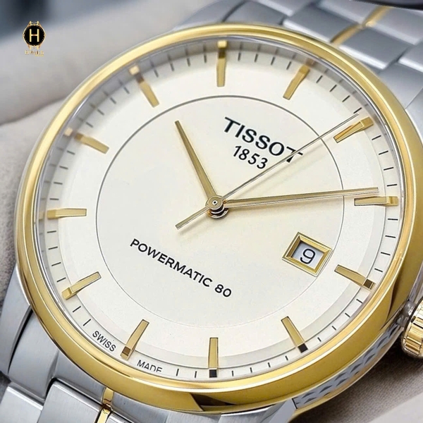 Tissot Automatic Powermatic 80 Demi Gold T086.407.22.261.00 ( T0864072226100 )