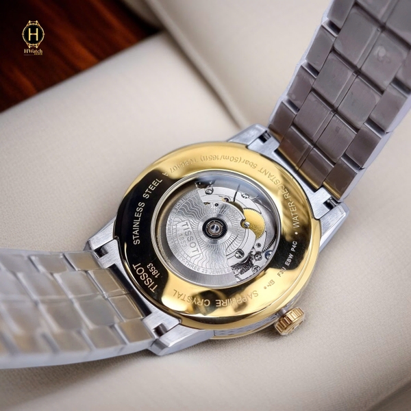 Tissot Automatic Powermatic 80 Demi Gold T086.407.22.261.00 ( T0864072226100 )