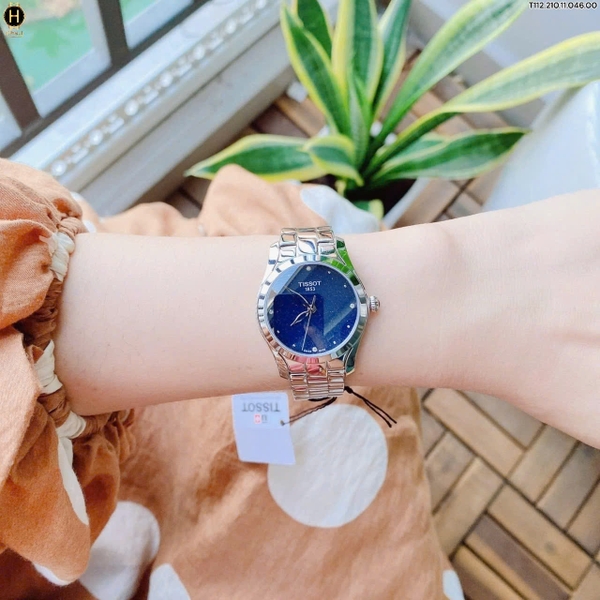 Đồng Hồ Nữ Tissot Quartz T-Wave Diamond T112.210.11.046.00 (T1122101104600)