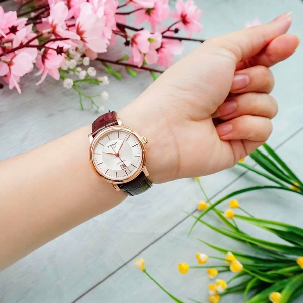 Đồng Hồ Nữ Tissot Automatic Carson T122.207.36.031.00 ( T1222073603100 )