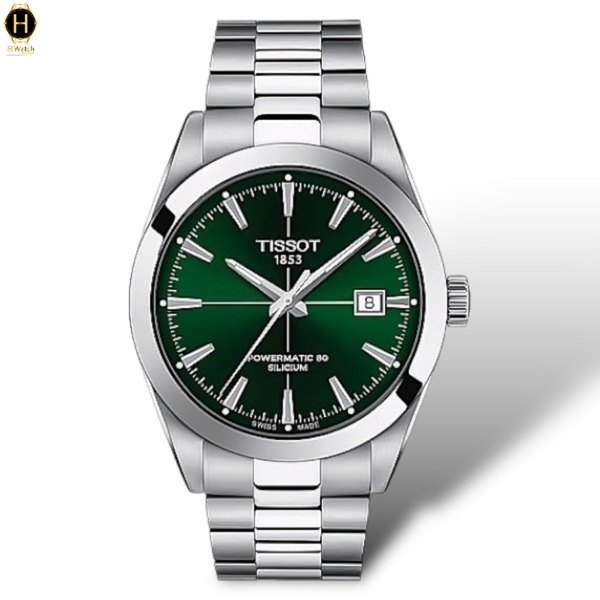 Đồng Hồ Nam Tissot Automatic Gentleman Powermatic 80 Silicium Blue Dial T127.407.11.091.01  (T1274071109101)
