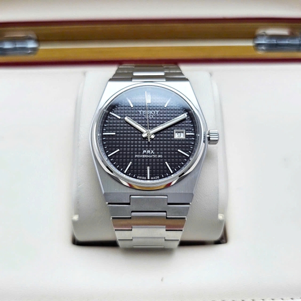 Tissot Automatic PRX Powermatic 80 Guilloche T137.407.11.051.00