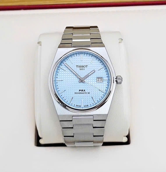 Tissot Automatic PRX Powermatic 80 Ice Blue T137.407.11.351.00 ( T1374071135100 )