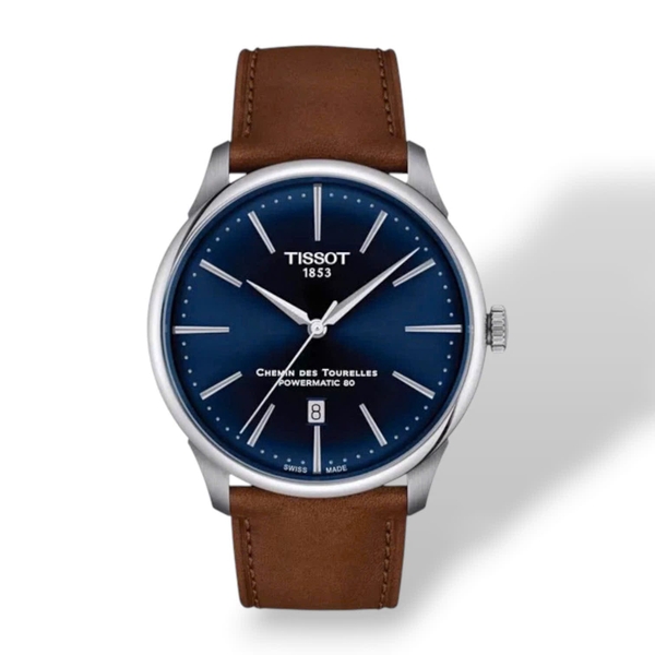 Đồng Hồ Nam Tissot Automatic Chemin des Tourelles Powermatic 80 T139.407.16.041.00