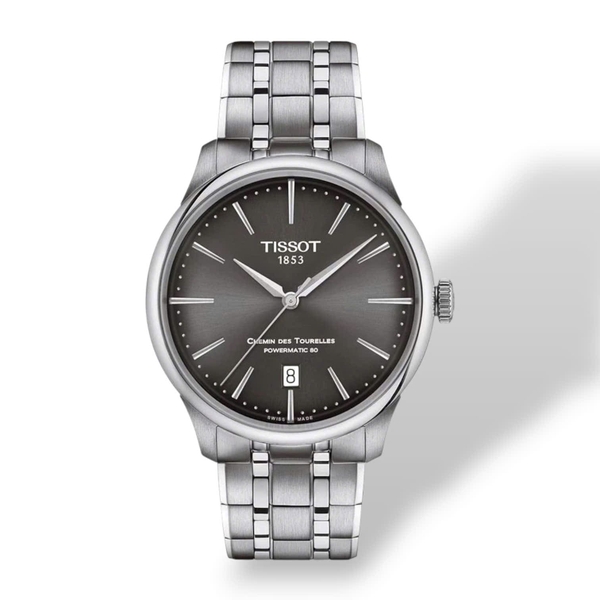 Đồng Hồ Nam Tissot Automatic Chemin des Tourelles Powermatic 80 T139.807.11.061.00 (T1398071106100)