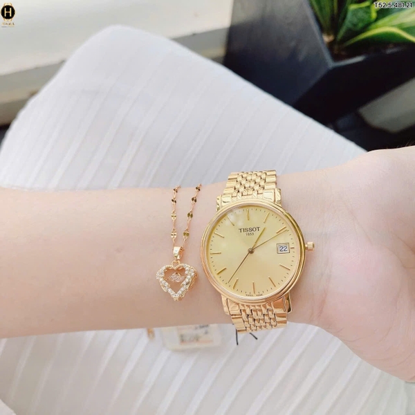 Đồng Hồ Unisex Tissot Quartz T-Classic Desire T52.5.481.21 ( T52548121 )