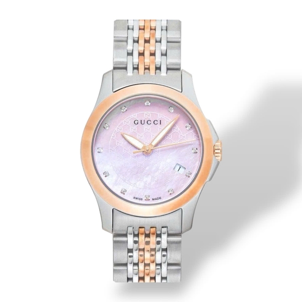 Đồng Hồ Nữ Gucci Quartz G-Timeless YA126538