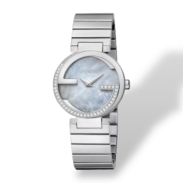 Đồng Hồ Nữ Gucci Quartz  Interlocking YA133509