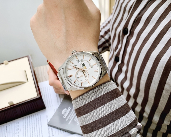Đồng Hồ Nam Orient Automatic Sun And Moon Gen 5 RA-AK0301S00C (RA-AK0301S10B) ( RA-AK0306S30B )