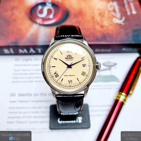 Đồng Hồ Nam Orient Automatic Bamino Gen II SAC0000N0 ( SAC00009N0 )