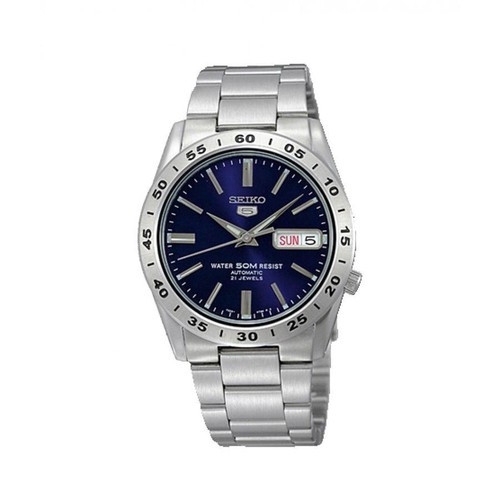 Đồng Hồ Nam Seiko 5 Autoimatic SNKD99K1 Dây Thép Trắng Mặt Xanh Dương