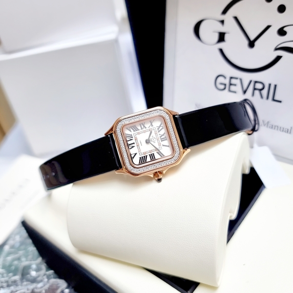 Đồng Hồ Nữ GV2 By Gevril Quartz 12111 Diamond
