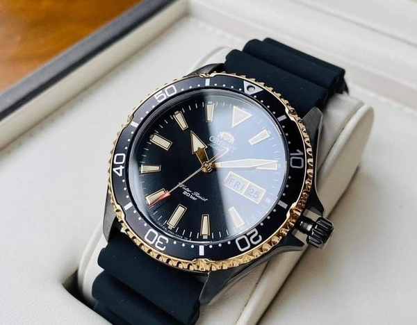 Đồng Hồ Nam Orient Automatic Mako 3 Dây Casu Vỏ Rose RA-AA0005B19B ( RA-AA0005B19A ) ( RA-AA0005B )